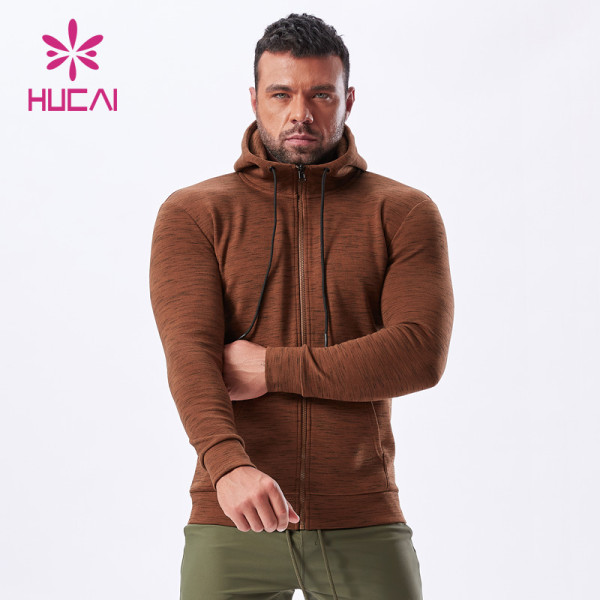 ODM quick drying fitness gymwear long sleeve hoodie Men china Private Label manufacturers