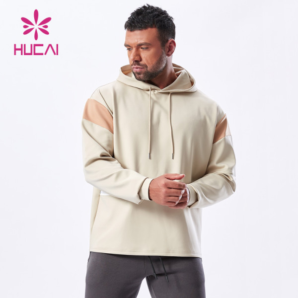 Custom fashion quick drying fitness gymwear hoodie Men china Gym Clothes Manufacturer