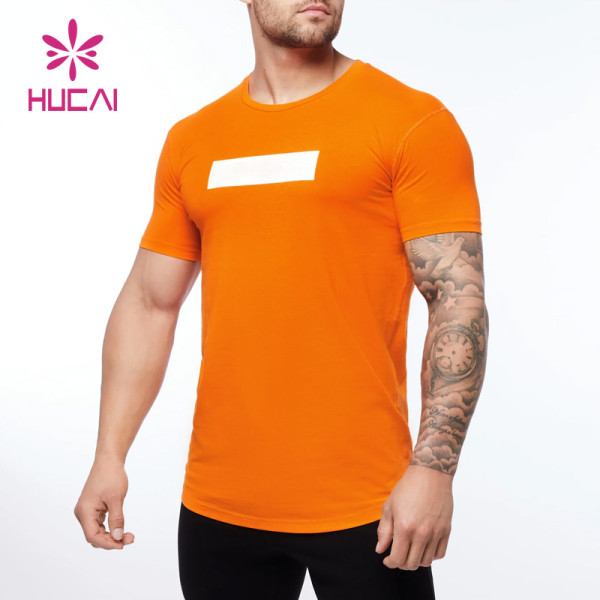 Factory Manufacturer Custom Low MOQ Gym Plain T Shirts Mens Fitness Apparel Supplier