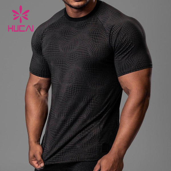 odm low MOQ stretch lightweight mens t shirt gym wear sports clothing factory