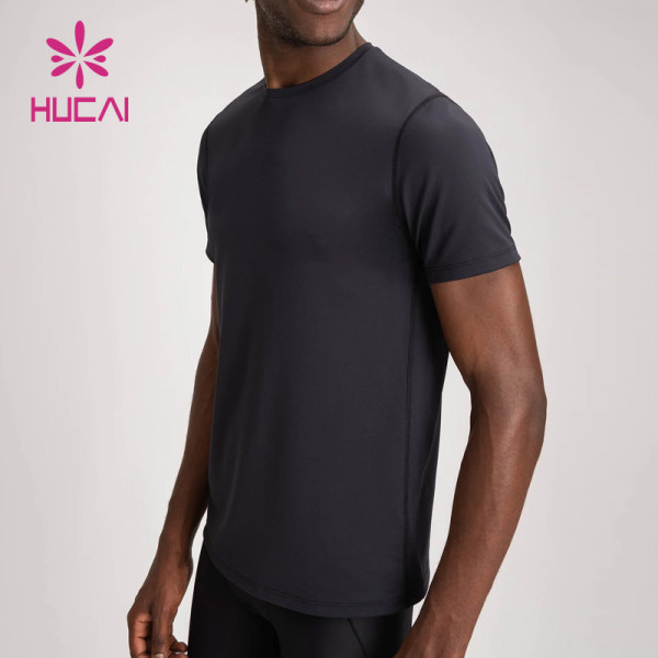 odm custom body building black high quality t shirts blank mens sports apparel suppliers