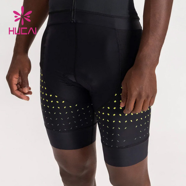 ODM Custom Men Elastic Waterproof Cycling Shorts Slim-Fit Running Wear Supplier