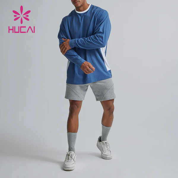 Custom Men Yogawear|Fashion T Shirts|Long Sleeves|Sportswear China Factory