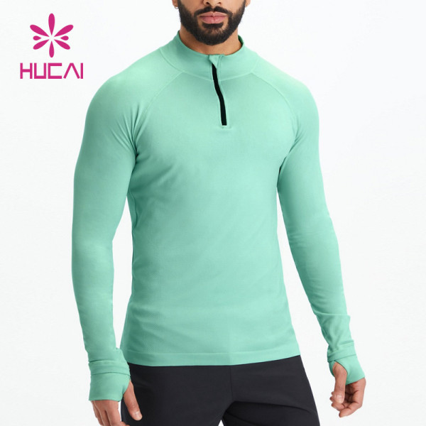 ODM Mens Long Sleeves Dri-Fit Fabrics T Shirts Sweatshirts Supplier China