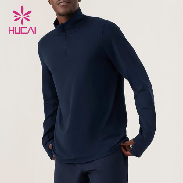 Custom Quick-drying Mens Shirts Stretch Sweatshirts Long Sleeves Manufacturer