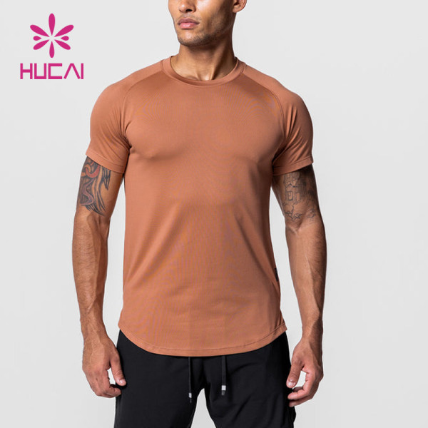 Sports Mens Shirts Stretch Nylon Fabrics Factory Manufacturer Dry Fit Custom Shirts