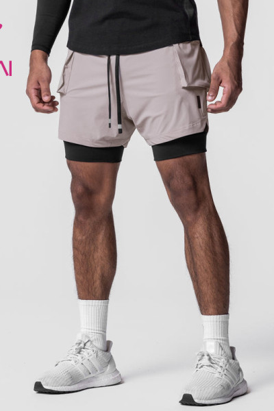 Custom Logo Private Label Gym Sports Mens Running Shorts Factory Supplier