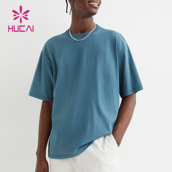 ODM Custom Logo Oversize Style Cotton T Shirts Workout Sportswear China Factory