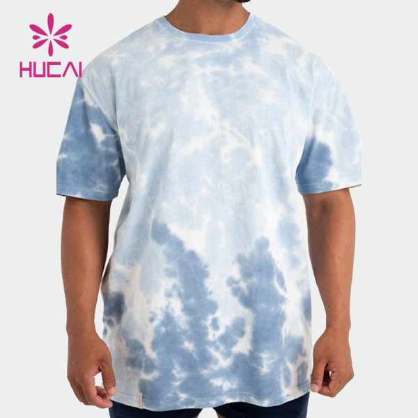 Custom Unisex T Shirts Oversized Cotton Tie-dye Tees Factory Manufacturer