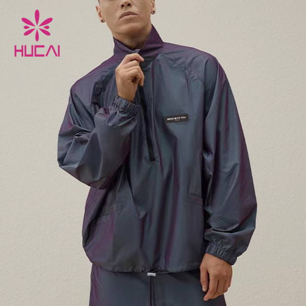 Custom Jacket Reflective Fabric Loose Sexless Coat Factory Manufacturer