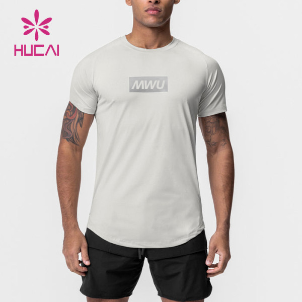 OEM ODM Mens Body Building Shorts Sleeve Dri-Fit Fabrics T Shirts Supplier