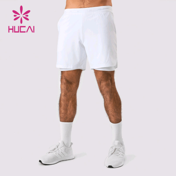 Private Label Custom Mens Shorts Private 2 IN 1 Design Gymwear Factory