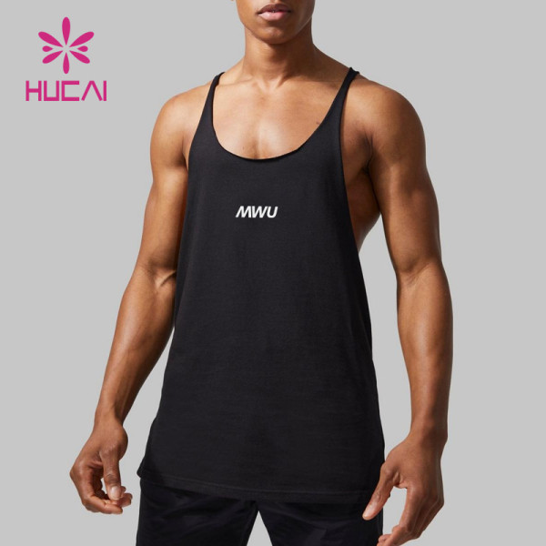Custom High Quality Men Sportswear Gym Tank Top Sportswear Manufacturing Companies