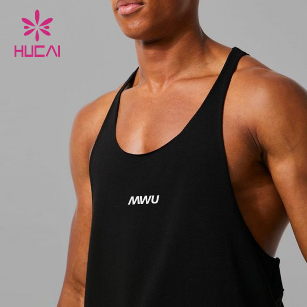 High Quality mens high impact tank top gym wear Private Label Fitness Clothing