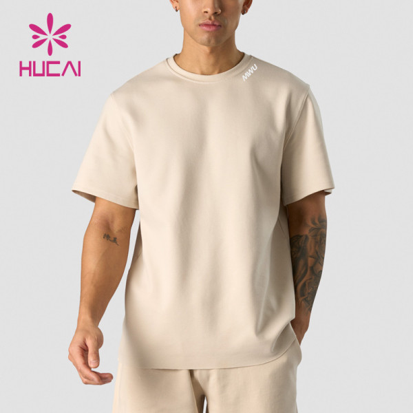 Custom Unisex Crew Neck Oversize T-shirt Sportswear Manufacturing Companies