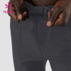 HUCAI Special Design Gym Wear with Zippers Men Woven Joggers Sportswear Manufacturing Companies