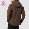 HUCAI Private Label Custom Logo Mens Sports Hoodies Private Label Activewear