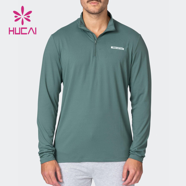 HUCAI OEM ODM Polo Long Sleeve Mens shirts Sportswear Manufacturing Companies