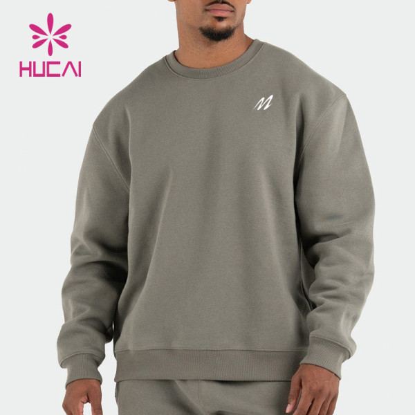 HUCAI Fashionable Gym Sweatshirts Heavyweight Hoodies Manufactured In China