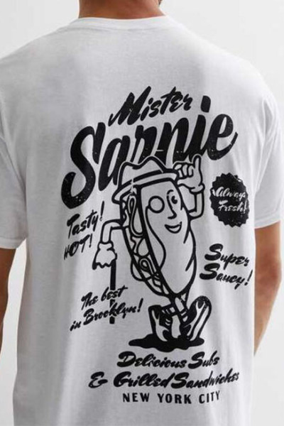 HUCAI Private Label Sportswear Gym Loose T-shirts Oversized Screen Printed Cotton Tee