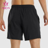 HUCAI OEM ODM Fitness Shorts Quick-Drying Fabric Sporty Workout Wear Factory