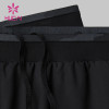 HUCAI ODM Fitness Shorts Quick-Drying Digital Printing 2 in 1 Workoutwear Supplier