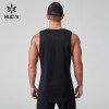 HUCAI Gym Wear Manufacturer OEM Dry Fit Lamination Laser Process Workout Training Tank Top