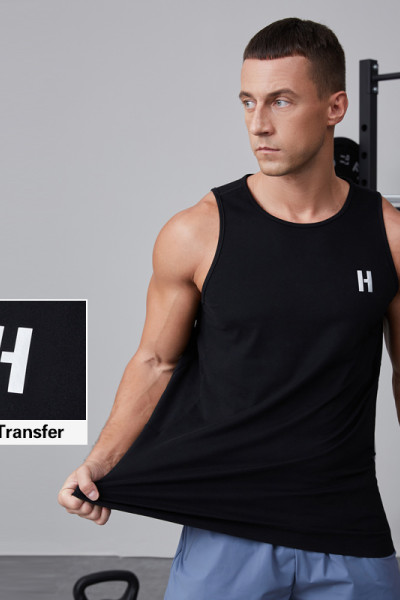 HUCAI OEM Gym Tank Top Lightweight Dry Fit Workout Training Vest Sportswear Manufacturer