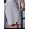 Branded Fitness Shorts with Knitted Ribbed Elastic Waistband|Hucai Activewear Manufacturer