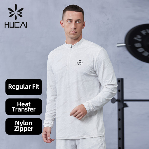 Quick-Dry Long Sleeve Activewear for Outdorr Fitness|Hucai Activewear Manufacturer