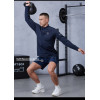 Custom Quarter Zip Long Sleeve Gym Shirt for Men|Hucai Activewear Manufacturer