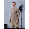 High quality 60 combed pure Australian cotton Long Sleeve Gym Shirt |Hucai Activewear Manufacturer