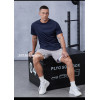 Mens Fitness Tee Quick-Dry Performance with Brand Logo Printing |Hucai Activewear Manufacturer