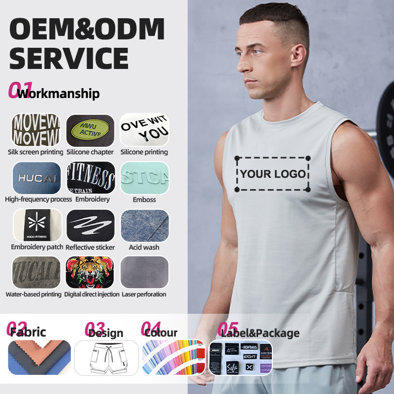 Sleeveless Workout Shirt manufacturer