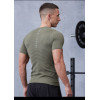 Nylon-Ammonia Wool Blend Compression Fit Fitness T-Shirt for Men|Hucai Activewear Manufacturer