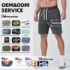 Custom Zipper Pocket Soft Modal Spandex Mens Workout Shorts |Hucai Activewear Manufacturer