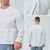 Custom Fitness Long Sleeve Double Long-staple Cotton Spandex |Hucai Activewear Manufacturer