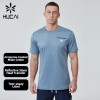 Custom Men Gym T Shirts Cooling 60s Combed Pure Australian Cotton|Hucai Activewear Manufacturer
