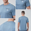 Custom Men Gym T Shirts Cooling 60s Combed Pure Australian Cotton|Hucai Activewear Manufacturer