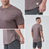 Custom Men Gym T Shirts Premium Cooling Ammonia-treated Soft Cotton|Hucai Activewear Manufacturer