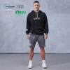 Custom Oversized Sports Gym Hoodies Vintage Snowflake Wash |Hucai Activewear Manufacturer