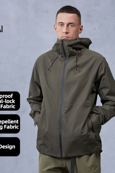 Custom Outdoor Hiking Jacket Lightweight Sturdy Insulated Waterproof |Hucai Activewear Manufacturer