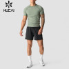 Custom Men's Compression Training T-Shirt |HUCAI Activewear Manufacturer