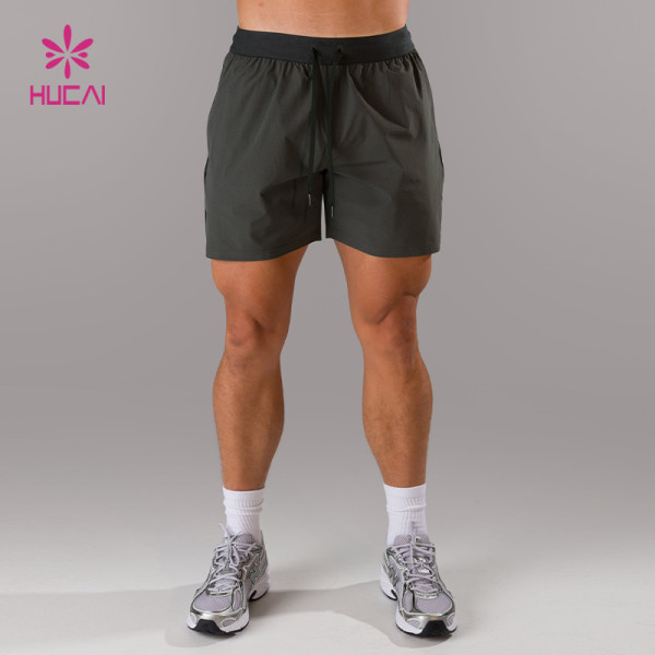 Custom Lightweight Men's Training Shorts with Elastic Waistband