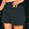 Custom Men's Training Shorts with Split Hem and Zipper Pockets