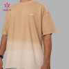 Custom Oversized Men's Gradient T-Shirt for Lifestyle and Gym Wear