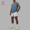 Custom Men's Sleeveless Gym Tank with Relaxed Fit