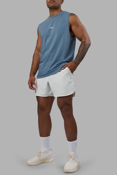 Custom Men's Sleeveless Gym Tank with Relaxed Fit
