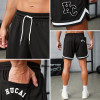 Custom Men's Knitted Mesh Sports Shorts | 3D Towel Embroidery Gym Shorts Manufacturer