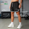 Custom Men's Knitted Mesh Sports Shorts | 3D Towel Embroidery Gym Shorts Manufacturer